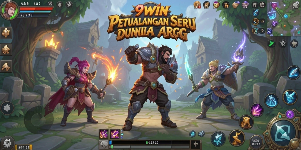 Gameplay seru di dunia ARPG yang luas dan dinamis.