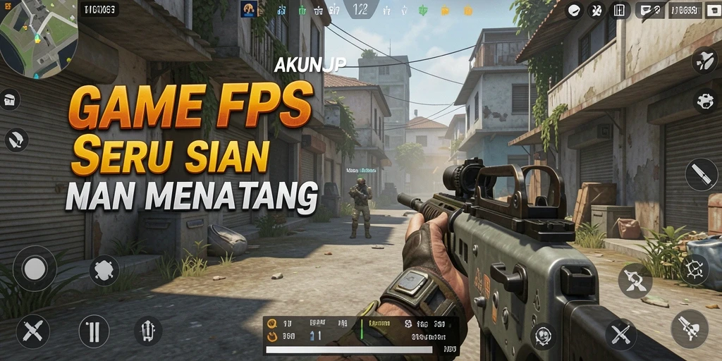 Tampilan gameplay seru dari AKUNJP yang penuh aksi.