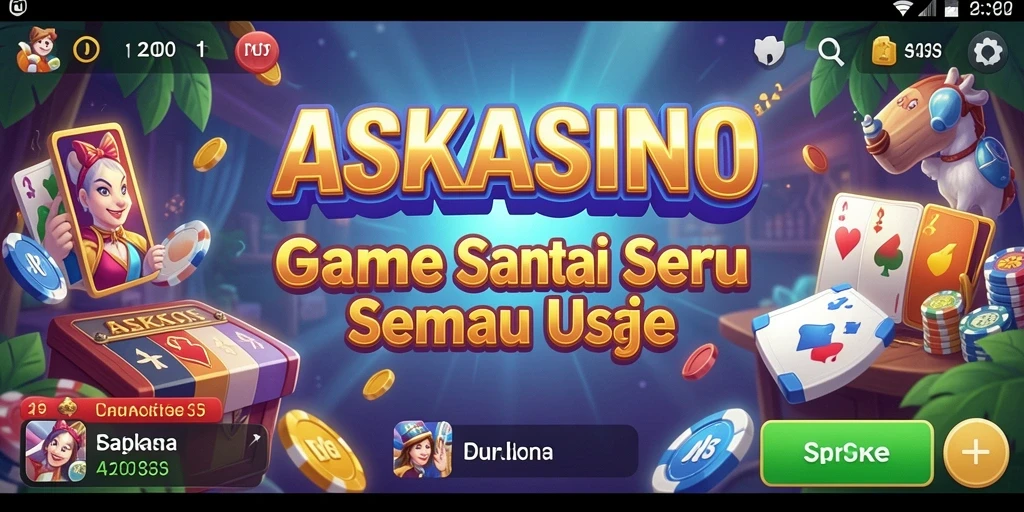 Gameplay seru dan menarik di ASKASINO, cocok untuk bersantai.