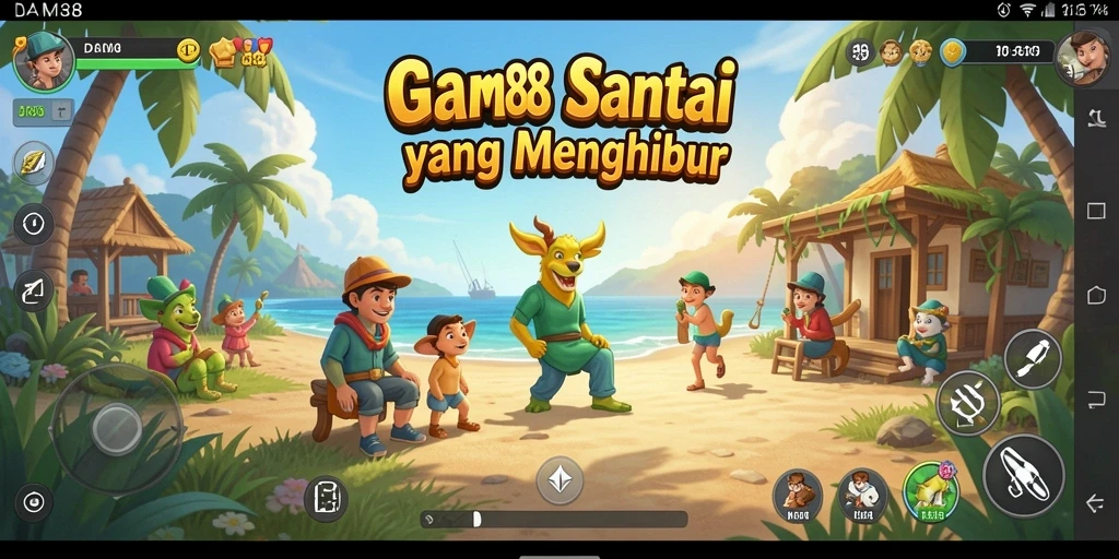 Gameplay seru dan penuh warna dari DAM88