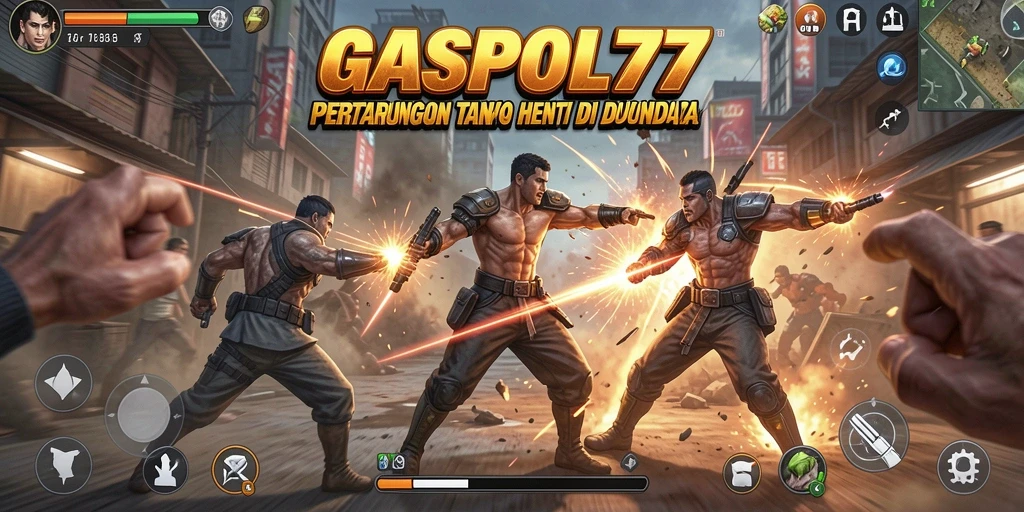 Tampilan gameplay GASPOL77 yang mengesankan dan penuh aksi.