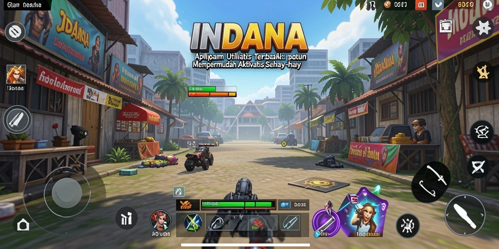 Screenshot menampilkan antarmuka pengguna INDAAA yang mengesankan dan fungsional.