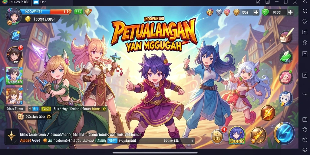 Tampilan luar biasa dari gameplay INDOWIN168 yang memukau.