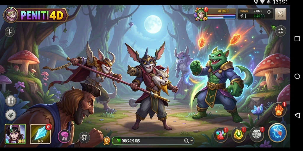 Screenshot game PENITI4D menunjukkan aksi petualangan seru dan grafik menawan.