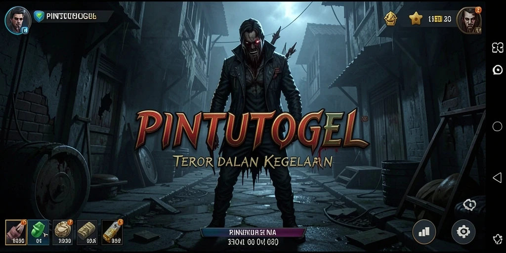 Screenshot gameplay menegangkan dari PINTUTOGEL.