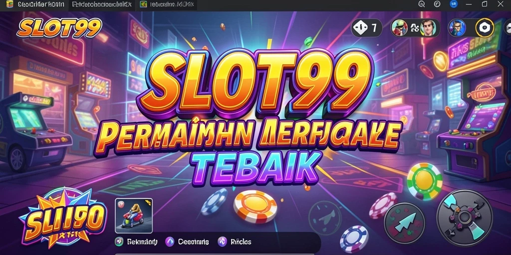 Tampilan menarik dari gameplay Arcade SLOT99 yang memukau.
