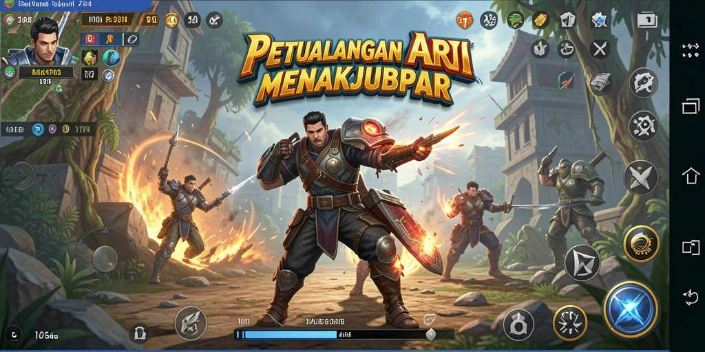 Tampilan aksi menegangkan dalam T6 yang penuh petualangan.