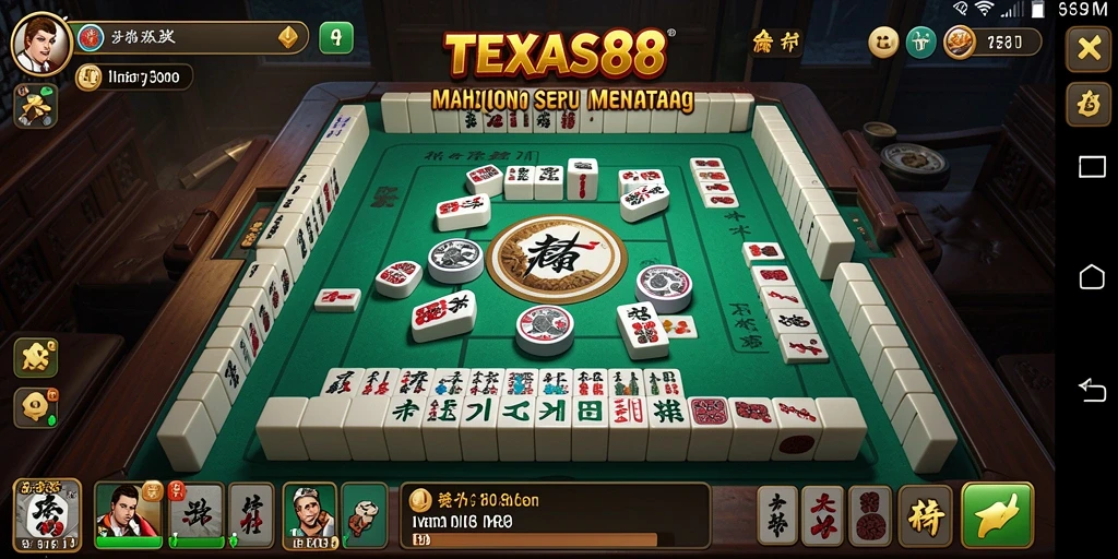 Tampilan gameplay menegangkan dalam TEXAS88 dengan grafis yang memukau.